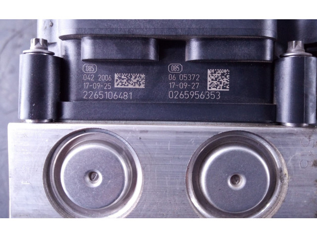 Jednotka ABS 9812786180, 0265956353   Peugeot 3008 II 2017