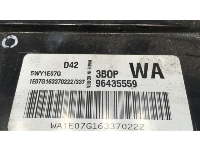 Řídící jednotka 96435559, 5WY1E07G   Chevrolet Kalos 2008
