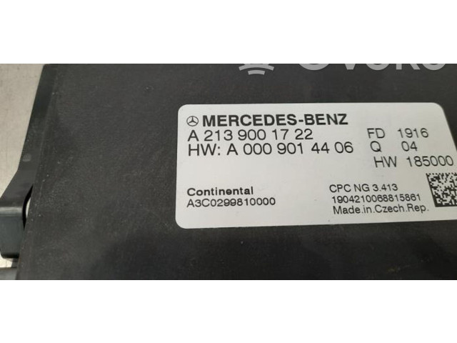 Блок управления коробки передач A2139001722   Mercedes-Benz CLA C118 X118   
