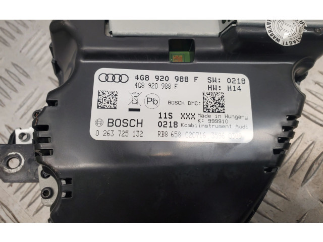 Přístrojová deska  Audi A7 S7 4G 2017 4G8920988F  