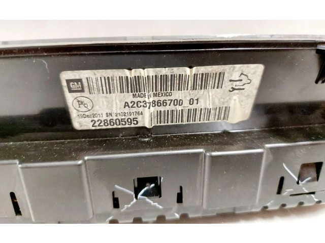 Přístrojová deska  Opel Ampera  22860595  