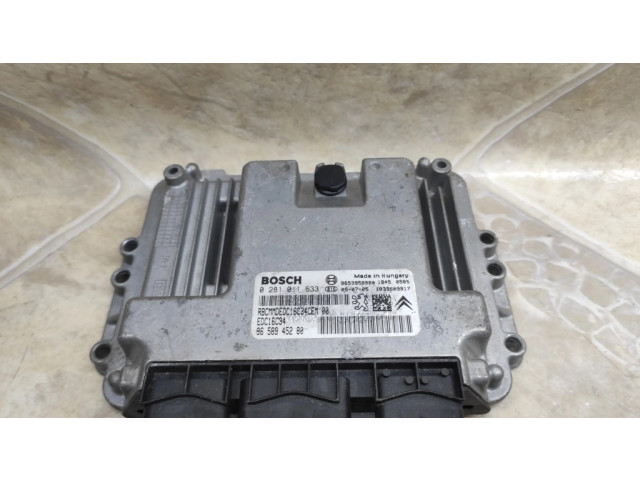 Řídící jednotka 9658945280, 0281011633   Peugeot 407 2005