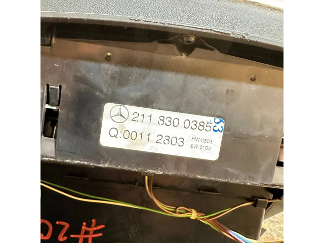 Блок управления климат-контролем 2118300385, 2118300054   Mercedes-Benz E W211