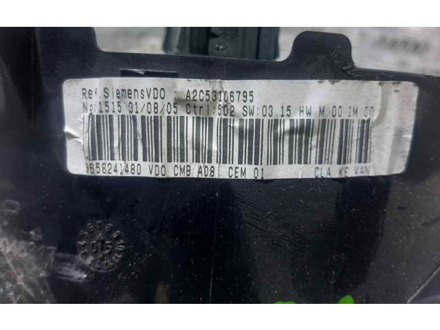 Přístrojová deska  Peugeot 207 CC 2005 9658241480  