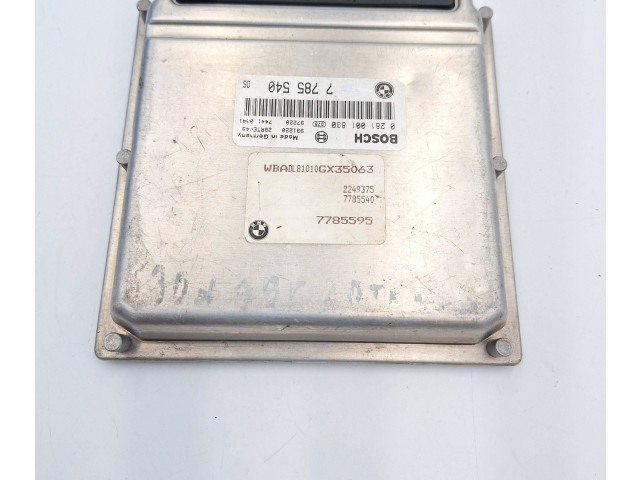 Блок управления двигателя 7785540, 28RTEE49    BMW 5 E39 1996 - 2003 года
