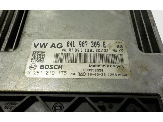 Řídící jednotka 04L906021EG, 04L907309E   Seat Toledo IV (NH) 2016