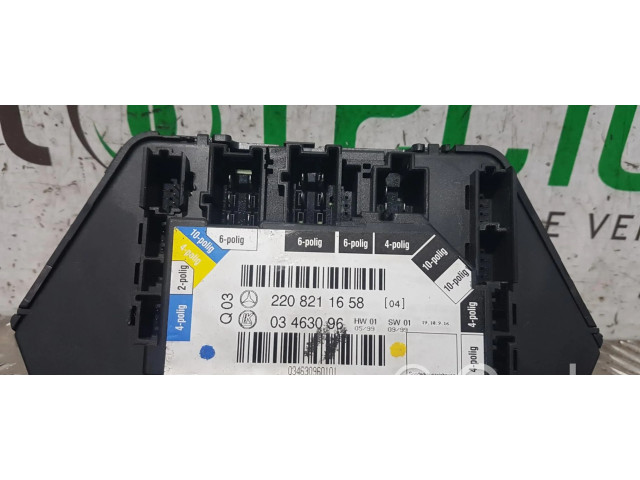 Блок комфорта 2208211658, MODULOCONFORT   Mercedes-Benz S W220   