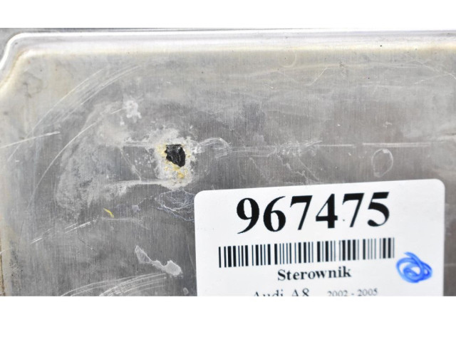 Блок управления двигателем ECU 4E0907560, 4E0907560   Audi A8 S8 D3 4E