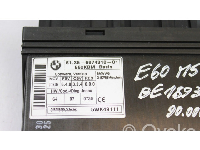 Блок комфорта 6974310   BMW M5   