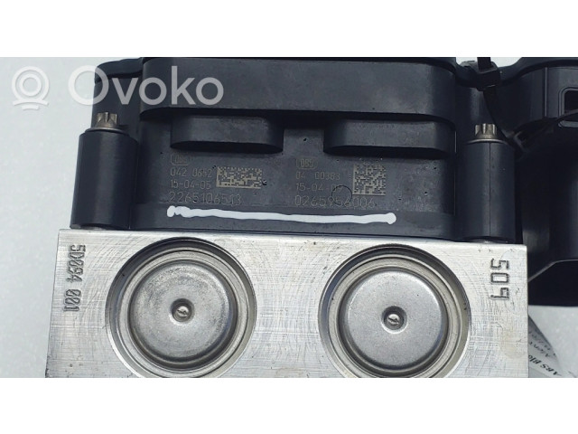 Jednotka ABS 0004312000, 0265255631   Mercedes-Benz A W176 2015