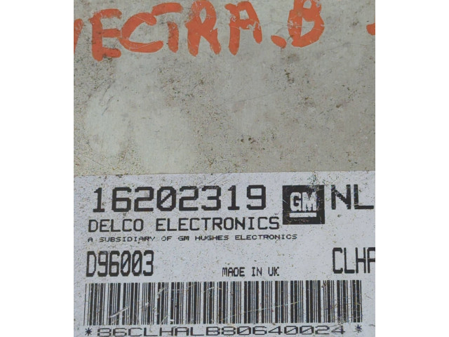 Přístrojová deska  Opel Vectra B 1996 16202319, D96003  