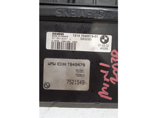 Řídící jednotka    Mini One - Cooper R50 - 53 2003