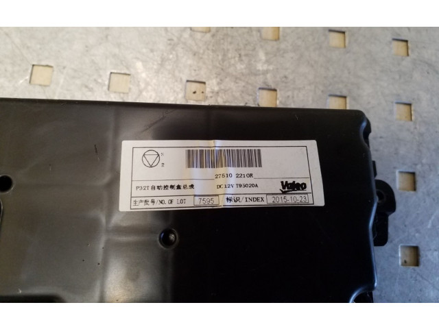 Блок управления климат-контролем 275102210R   Renault Kadjar