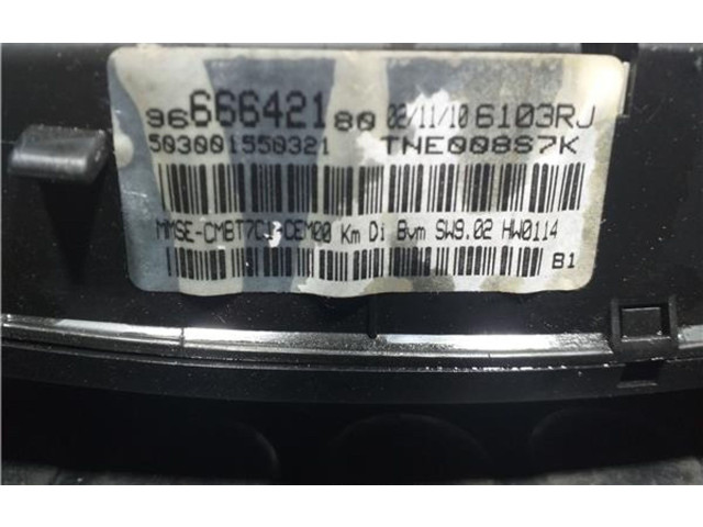 Přístrojová deska  Peugeot 308 2007 9666642180  