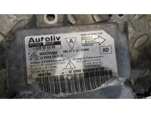 Блок подушек безопасности 608990300   Citroen C5