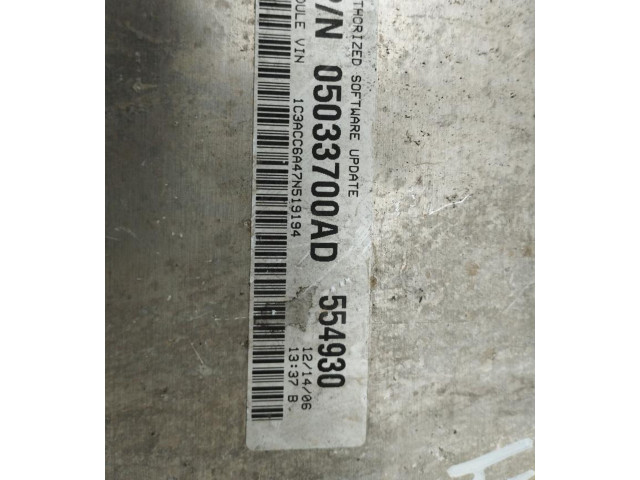 Блок управления двигателем Блок управления 0281013446   Chrysler Sebring (ST-22 - JR)