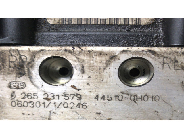 Jednotka ABS 0265231579, 0265231579   Peugeot 107 2006