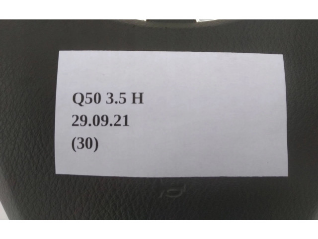 Подушка безопасности водителя 0589-P1-000462   Infiniti Q50