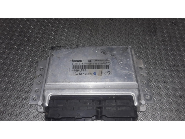 Блок управления двигателя 0281010740, 46801302   Alfa Romeo 156
