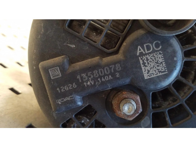 Генератор 13580078   Chevrolet Captiva 2.2     