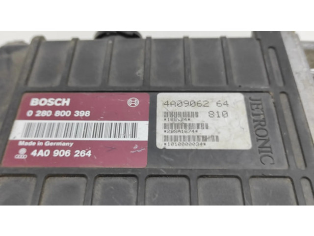 Řídící jednotka 0280800398, 4A0906264   Audi 80 90 B3 1990
