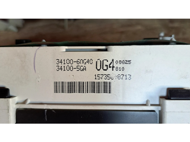 Přístrojová deska  Suzuki Baleno EG 1995 3410060G40, 341005GA  