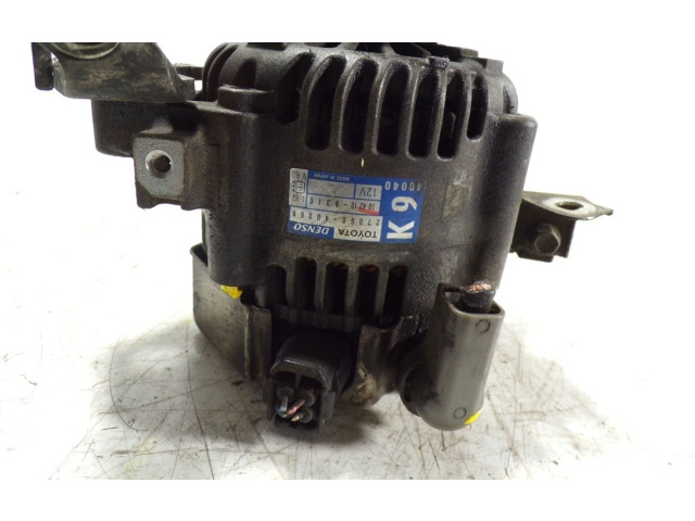 Генератор 2706040060, 2706040060   Toyota iQ      