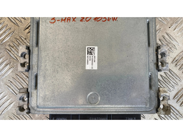 Řídící jednotka 6G9112A650ML, 5WS40416KT   Ford S-MAX 2007
