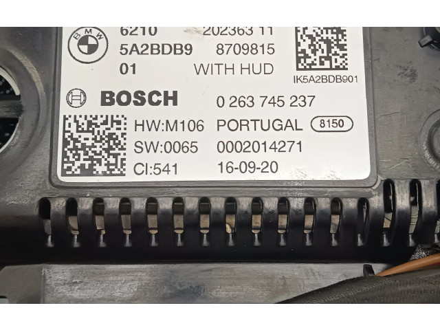 Přístrojová deska  BMW 3 G20 G21 2020 8709815, 5A2BDB9  