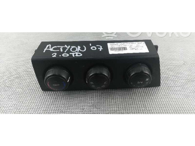 Блок управления климат-контролем 687003100X, 061026020   SsangYong Actyon sports I