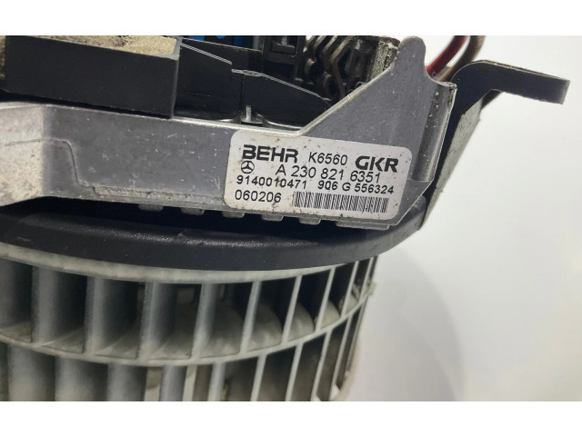 Вентилятор печки    A2308216351, 9140010471   Mercedes-Benz CLS C219