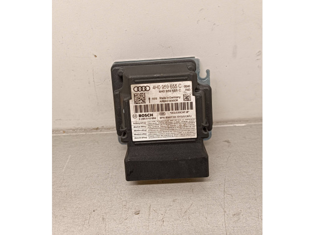 Блок подушек безопасности 4H0959655C, 0285010856   Audi A8 S8 D4 4H
