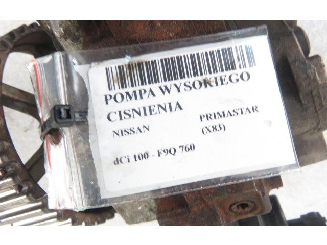 Vstřikovací čerpadlo 0445010031, 8200055072   Nissan Primastar    F9Q 760 