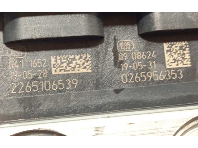 Jednotka ABS 9812786180, 0265956353   Peugeot 3008 II 2019
