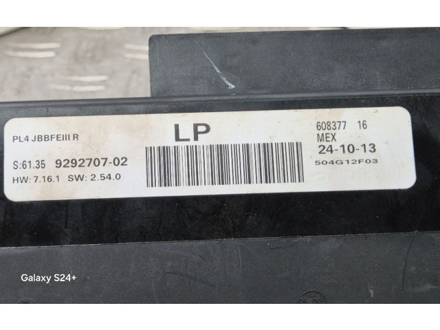 Блок комфорта 9292707, 61359292707   BMW X6 E71   
