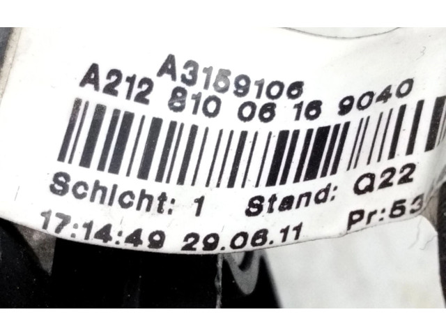 Zpětné zrcátko  Mercedes-Benz E A207 2011  A2128101876  