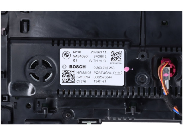 Панель приборов 5A34090   BMW 8 G14       