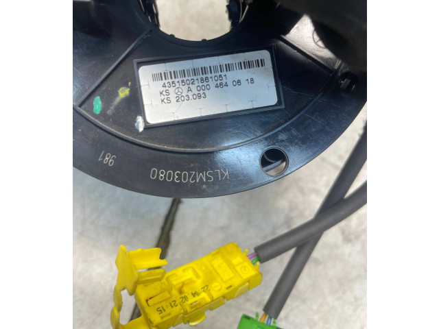 Подрулевой шлейф SRS A0004640618, KLSM203080   Mercedes-Benz C W203
