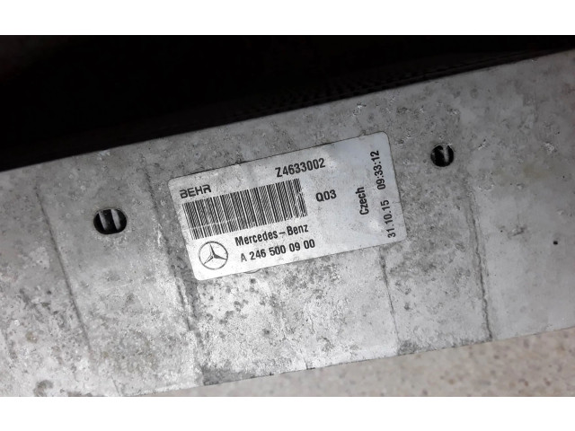 Интеркулер  A2465000900   Mercedes-Benz CLA C117 X117 W117 