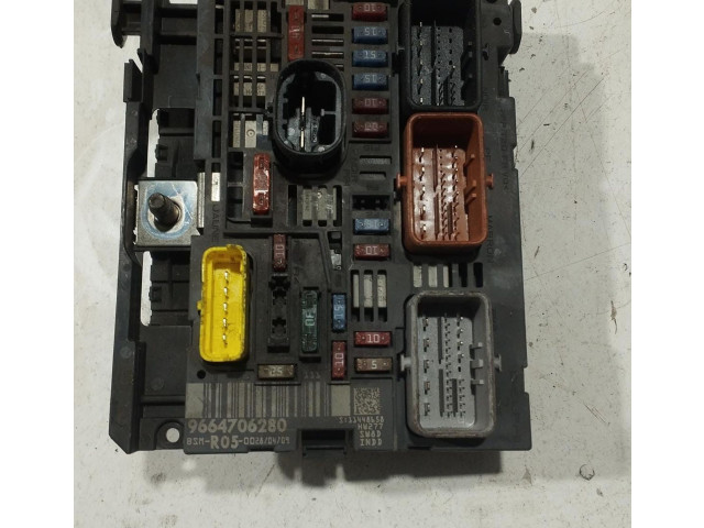 Pojistková skříňka Řídící jednotka BSM 9664706280, 9664706280   Peugeot 308 2009