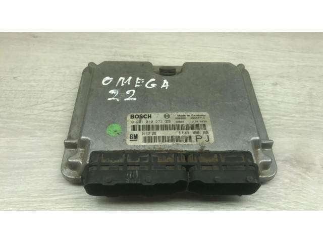 Блок управления двигателя 0281010273   Opel Omega B2