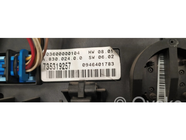 Блок управления климат-контролем 735319257   Fiat Stilo