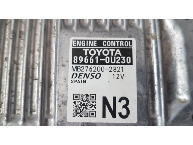 Блок управления двигателя 896610U230, MB2762002821   Toyota Yaris