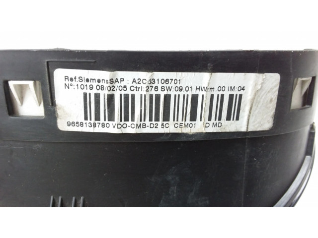 Přístrojová deska  Peugeot 407 2005 9658138780, A2C53010609G  