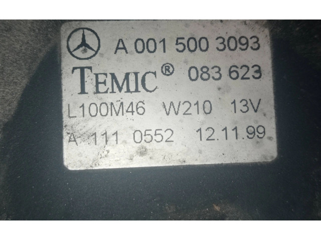 Вентилятор радиатора     A0015003093, 083623    Mercedes-Benz E W210 
