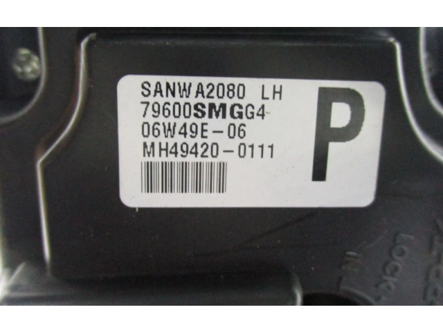 Блок управления климат-контролем 79600SMGG4   Honda Civic