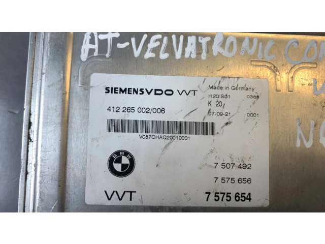Блок управления коробкой передач 7575654, 7507492   BMW 7 E65 E66