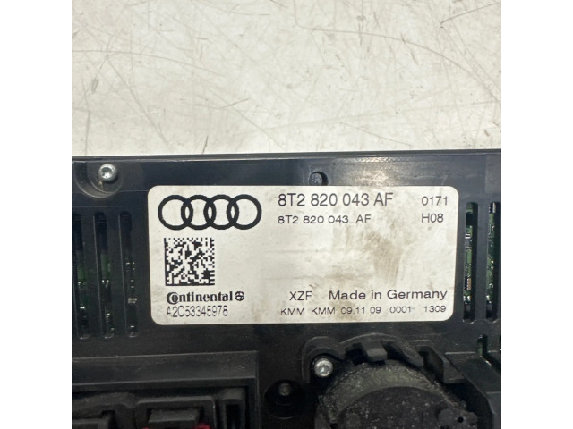 Блок управления климат-контролем 8T2820043AF, A2C53345978   Audi A6 S6 C7 4G