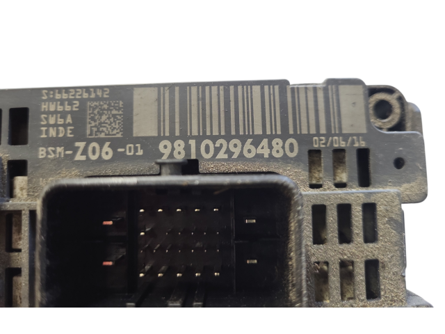 Pojistková skříňka Řídící jednotka BSM 9810296480   Peugeot 508 2016