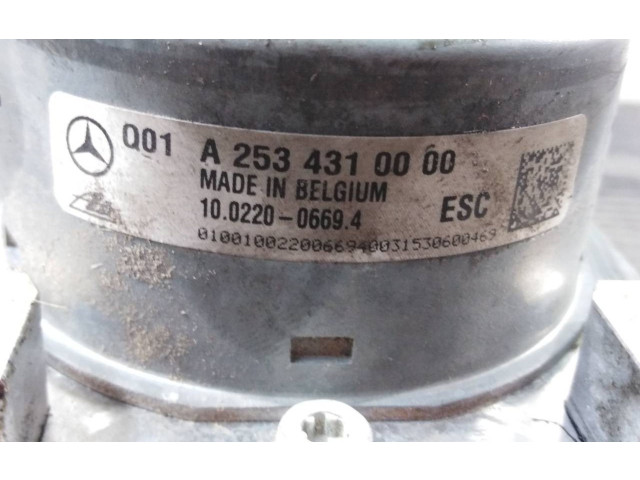 Блок АБС A2534310000, P3-A8-4-4   Mercedes-Benz  GLC X253 C253  2015 -  года